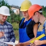 Pose des premiers blocs avec formation